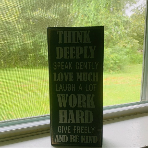 Wooden Sign - Picture 2 of 2